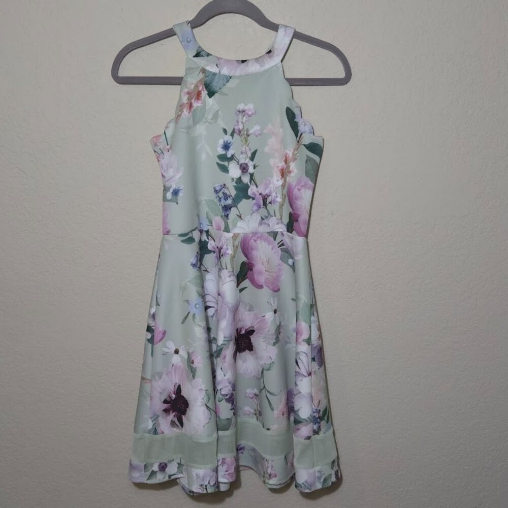 Lipsy London Girl's Stretch Knit Party Dress - Lined - 11-12 years